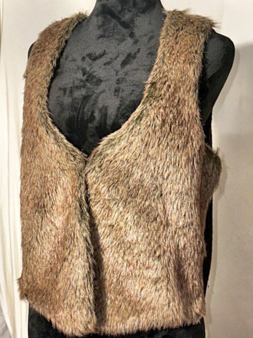 Fur Vest from FEVER, Size Large
